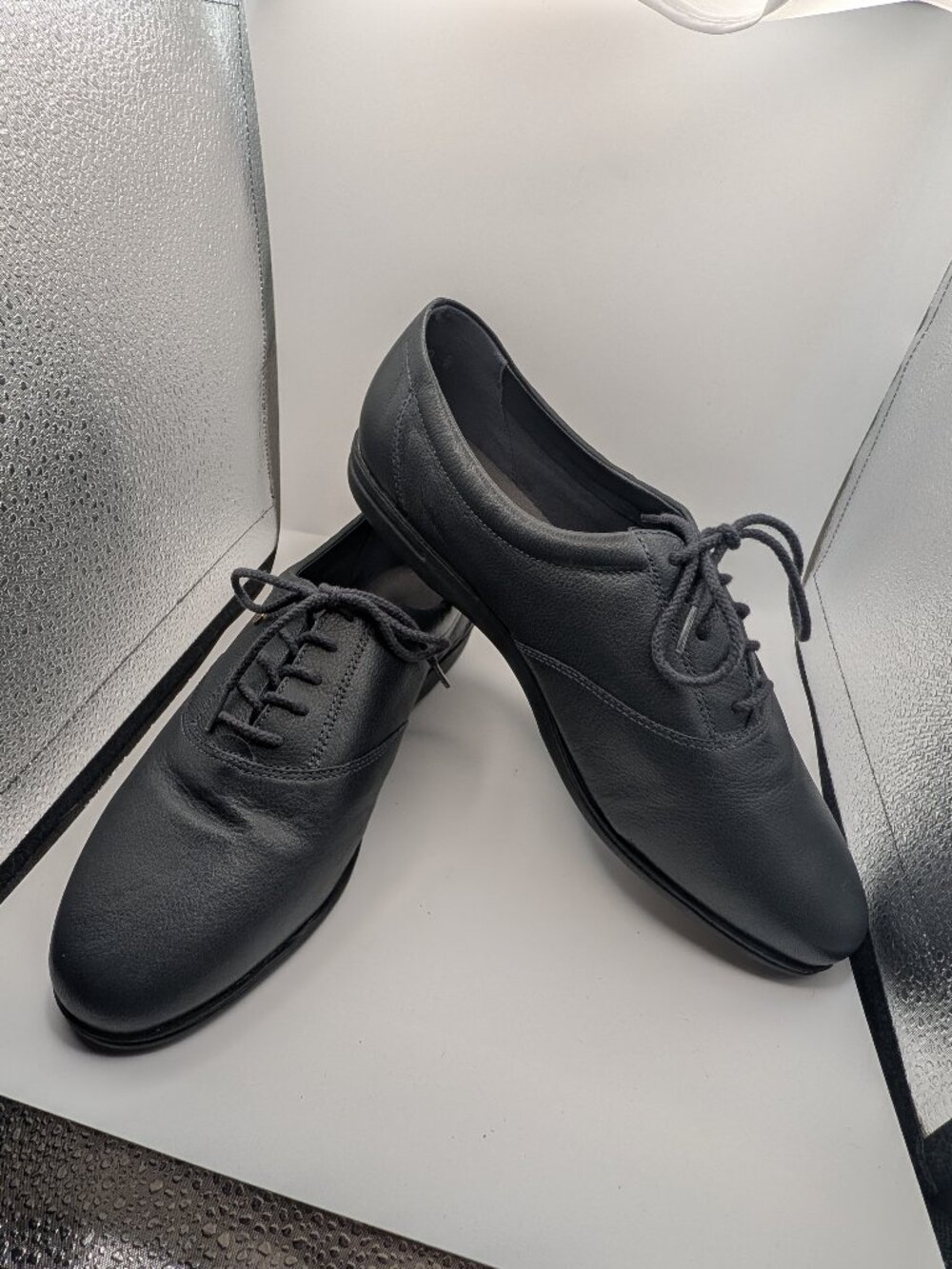 Easy Spirit Motion Balck Casual Oxford Women 10